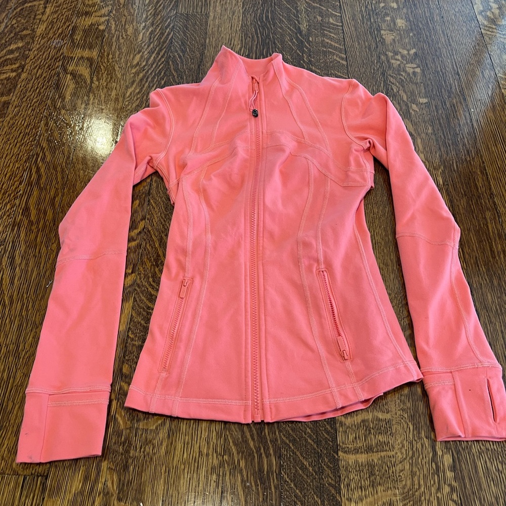 Lululemon define jacket pink